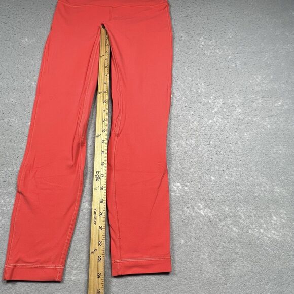 Lululemon Leggings Womens 6 Coral Nulu Double Lined Align Pant Athleisure - Picture 7 of 12